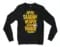Appan Saabam Weapon Maadhri Vandhu Thaakudu Men/Unisex Long Sleeve T-Shirt in Black Color